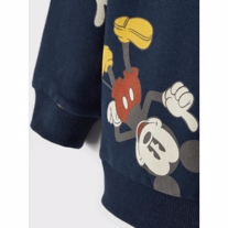 NAME IT Mickey Mouse Sweatshirt Jarel Dark Sapphire